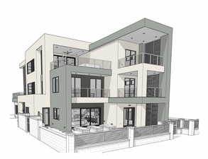 * Rendering of The Del Rey