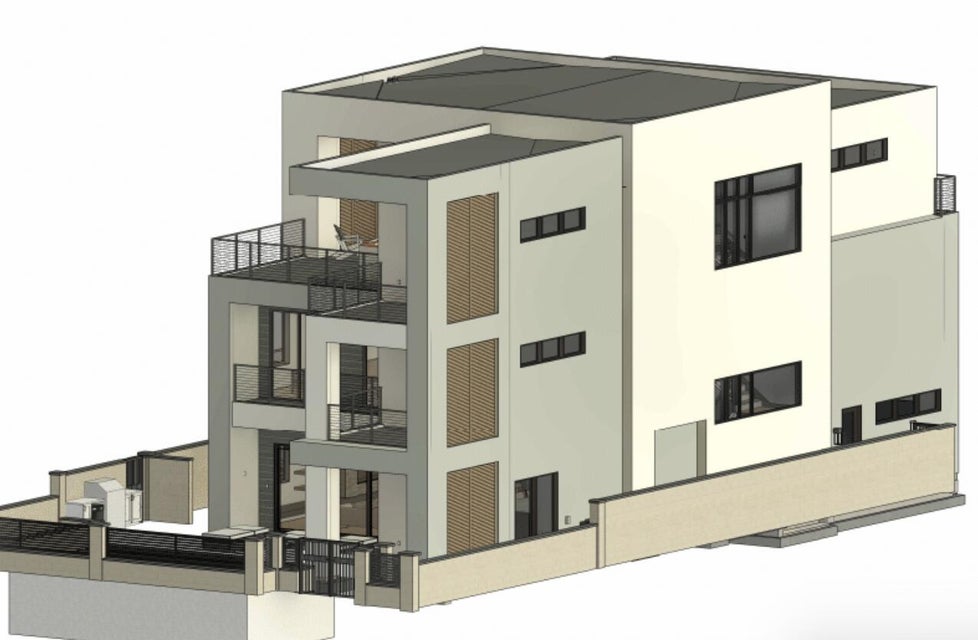 * Rendering of The Del Rey