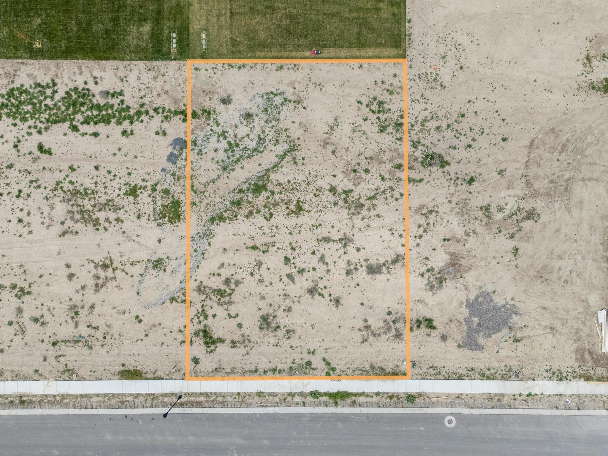 Map / location with property parcel outlined
