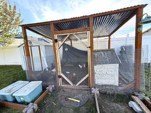 you could have farm fresh eggs every morning.