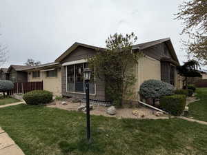 View of side of home