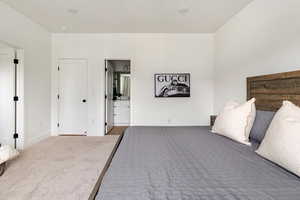 Primary bedroom with ensuite bathroom