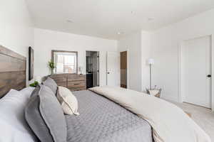 Primary bedroom w/large walk in closet and ensuite bathroom