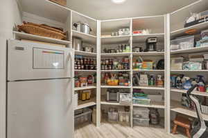 View of storage area