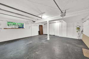 Two car garage
