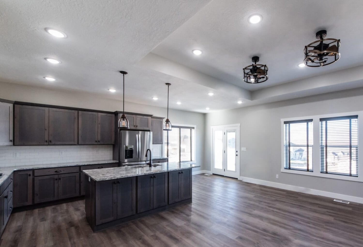 Kitchen to dining