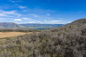 View of mountain background