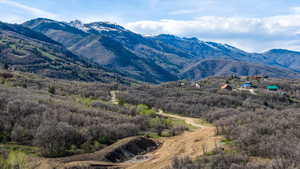 View of mountain backdrop