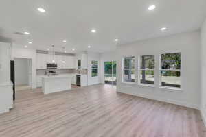 Family room to kitchen