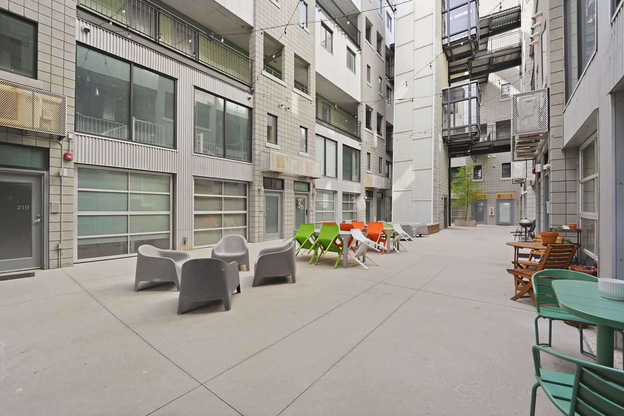 View of patio