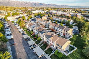 Drone / aerial view of the community
