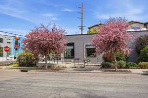 View of front of house featuring brick siding