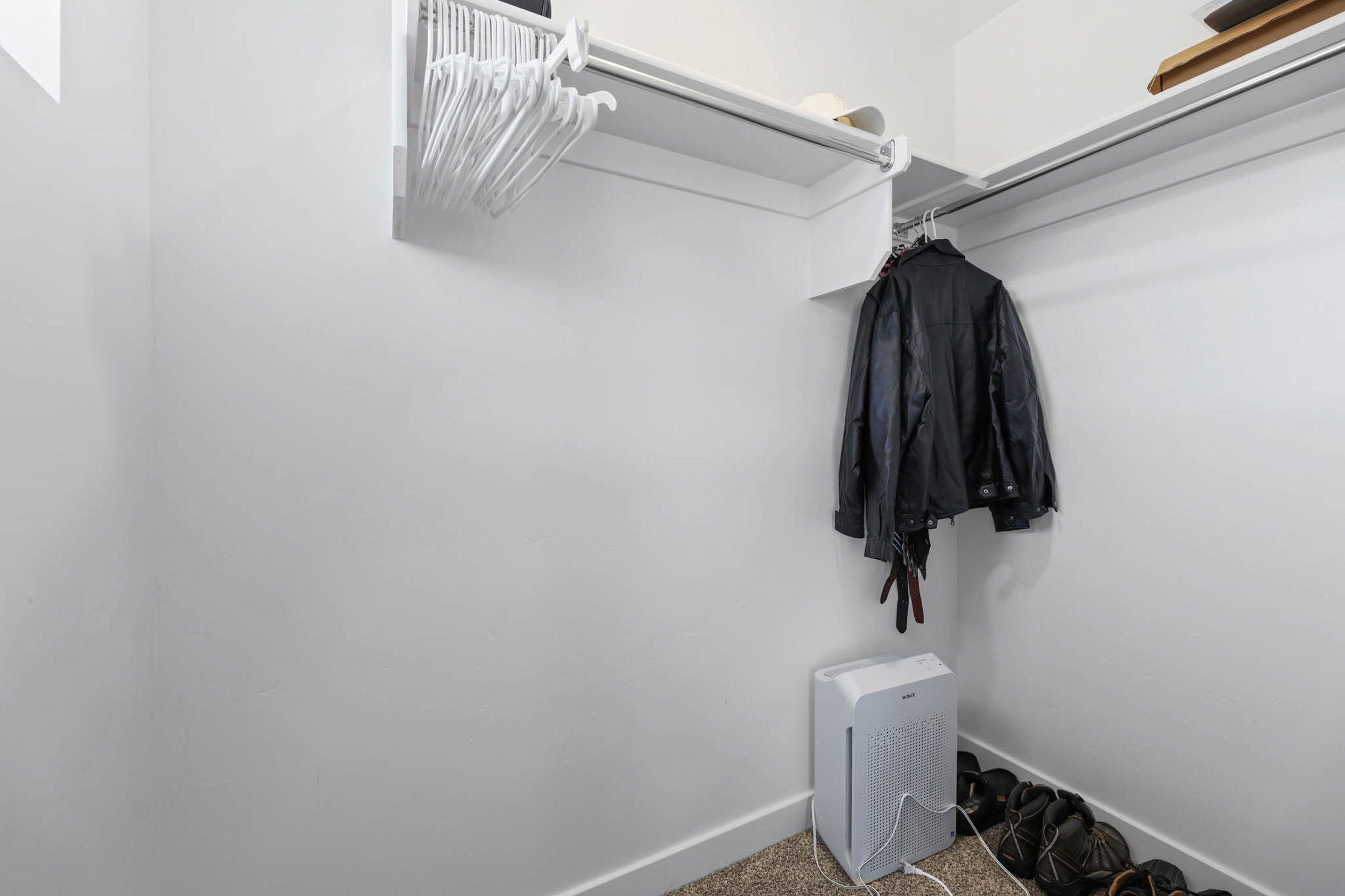 Master closet
