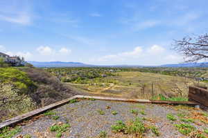 View of mountain backdrop