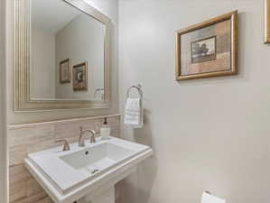 Main floor half-bath