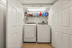 Dedicated Laundry area.