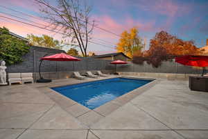 A beautiful, heated saltwater pool awaits—your private retreat for relaxation and unforgettable gatherings.