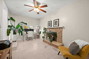 Additional bonus room, bedroom, and/or office.