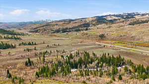 Mountain view featuring rural landscape