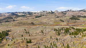 View of mountain background