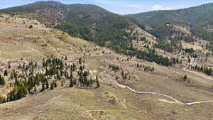 View of mountain backdrop