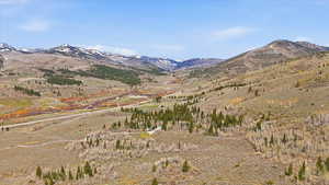 View of mountain background