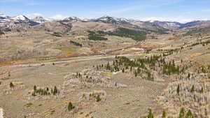 View of mountain background