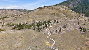View of mountain background