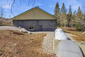 View of outdoor structure