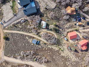 Aerial view of property's location