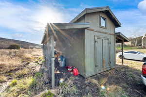 View of shed