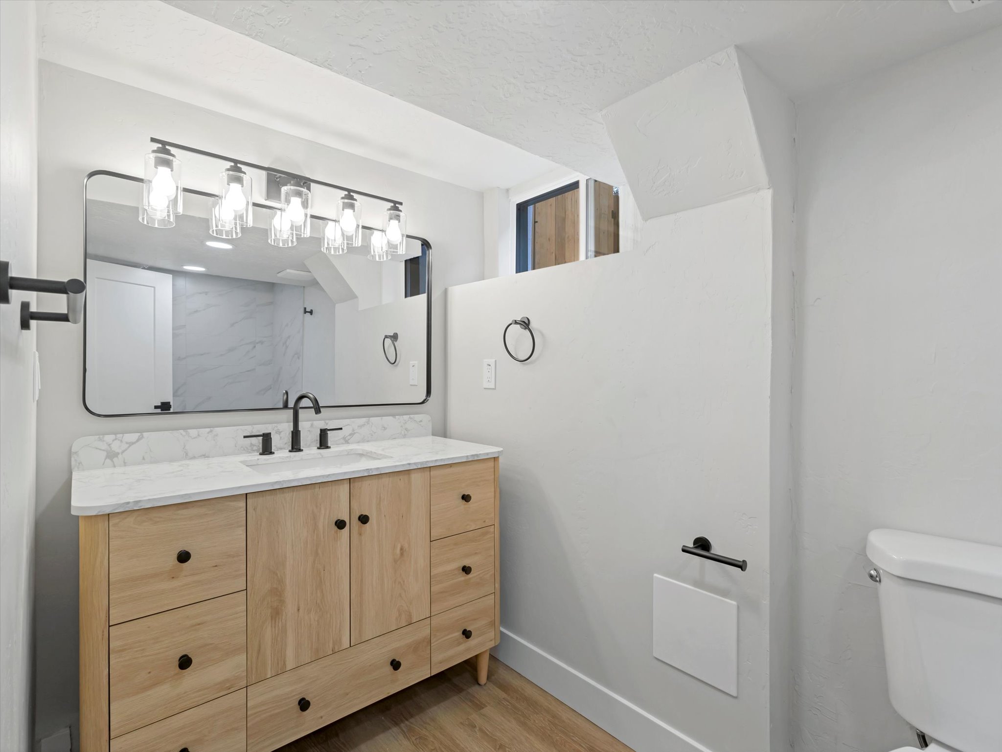 Basement bathroom