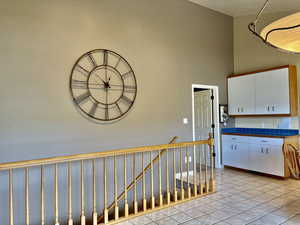 Main Floor Stairway to the basement off the Kitchen