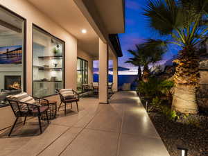 View of patio / terrace featuring outdoor dining area