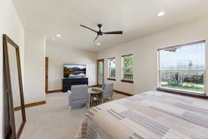 Large Primary Bedroom with Exterior Balcony