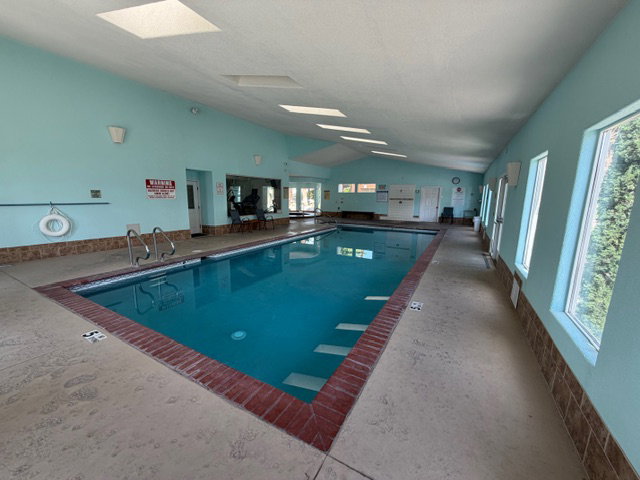 View of indoor community pool