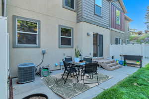 View of patio / terrace featuring outdoor dining space