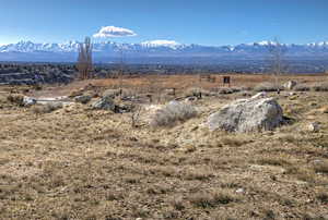 View of mountain background