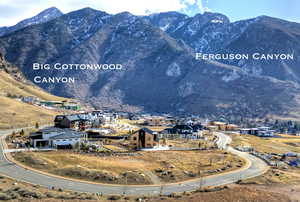 View of mountain backdrop