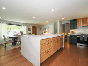 Awesome coffee bar area