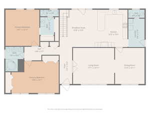 View of floor plan / room layout