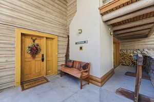 Entrance to property