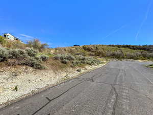 View of asphalt road