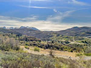 View of mountain backdrop