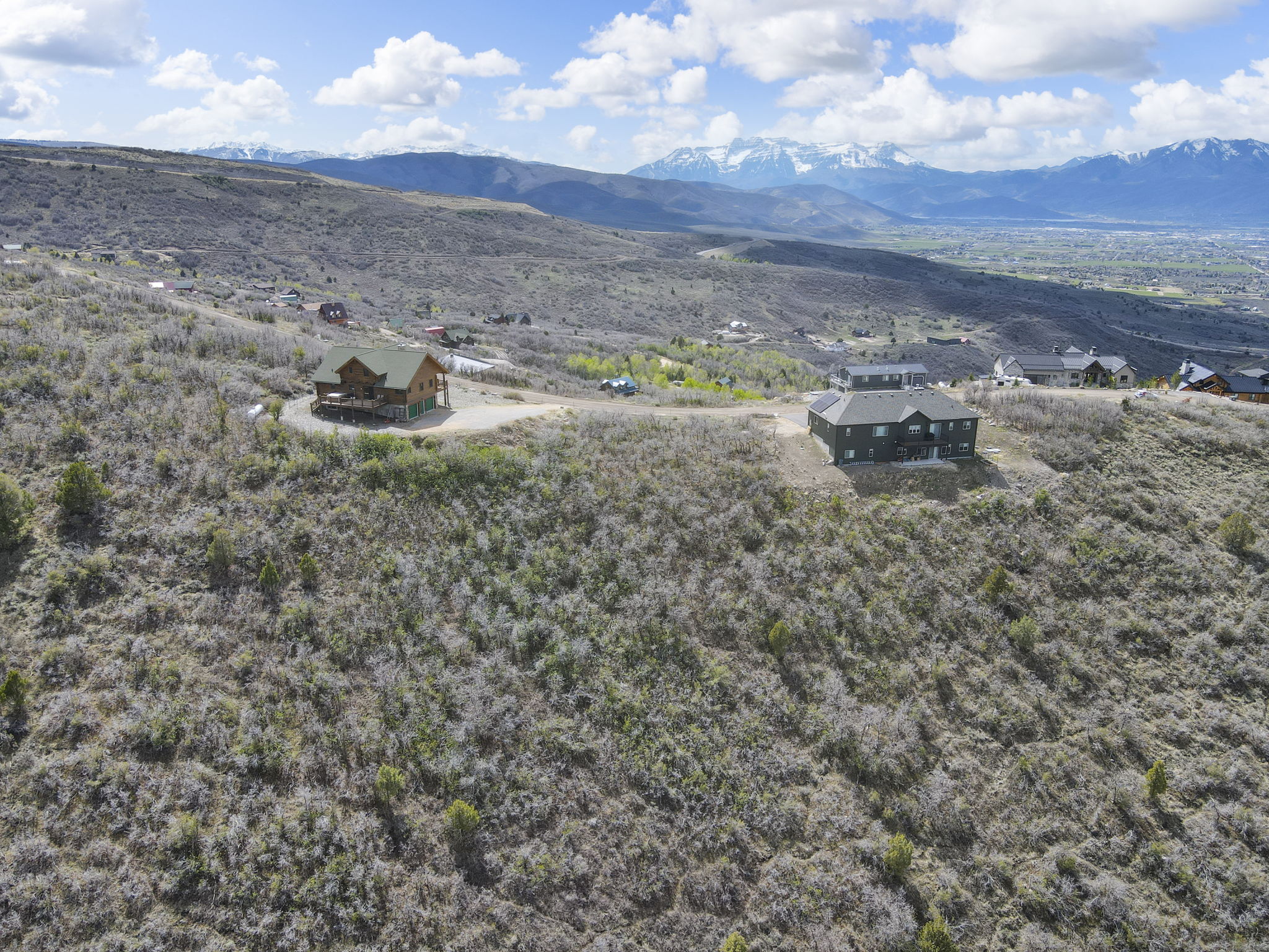 View of mountain background