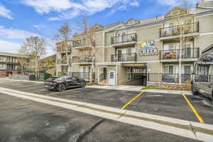 View of apartment building / complex