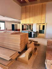 Lobby featuring a high ceiling