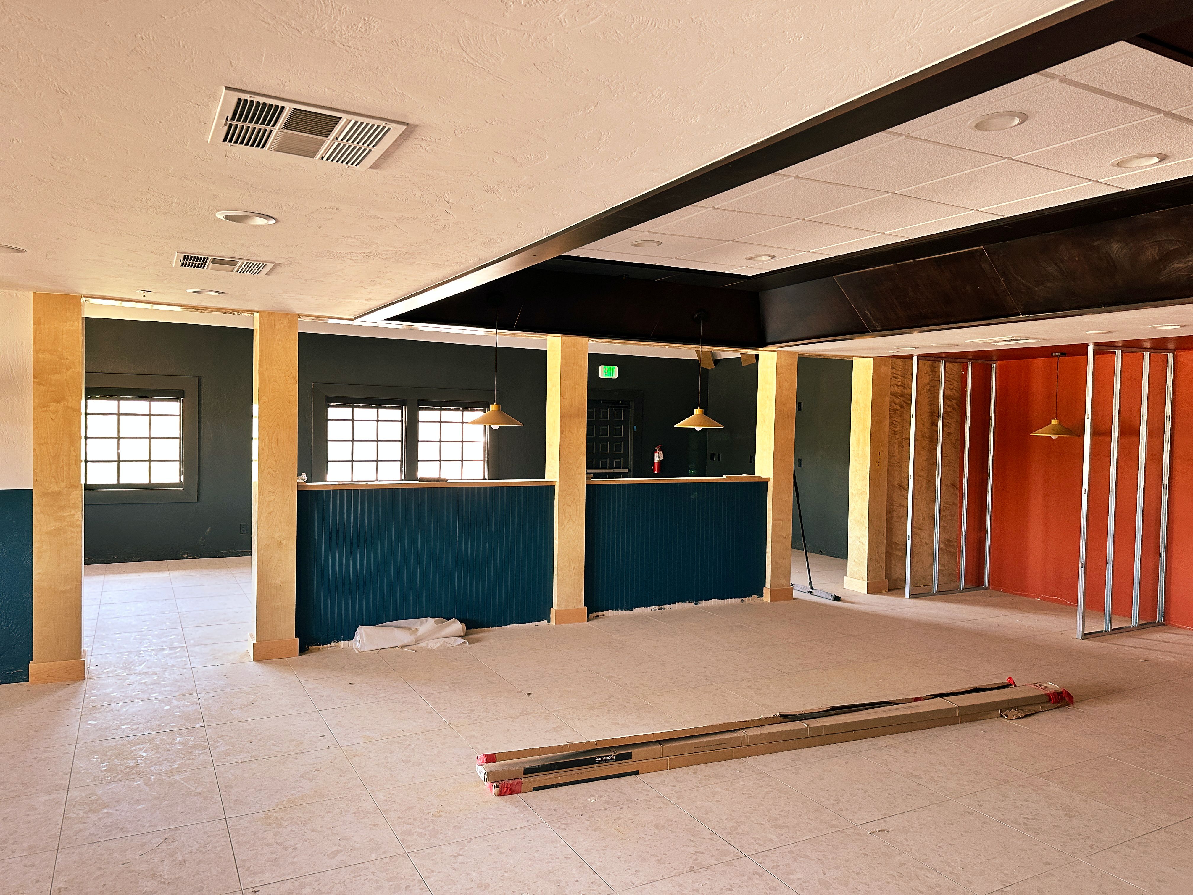 Restaurant area.