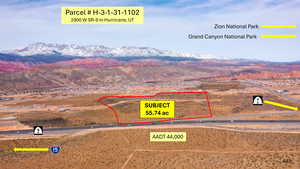 Map / location featuring property boundaries highlighted