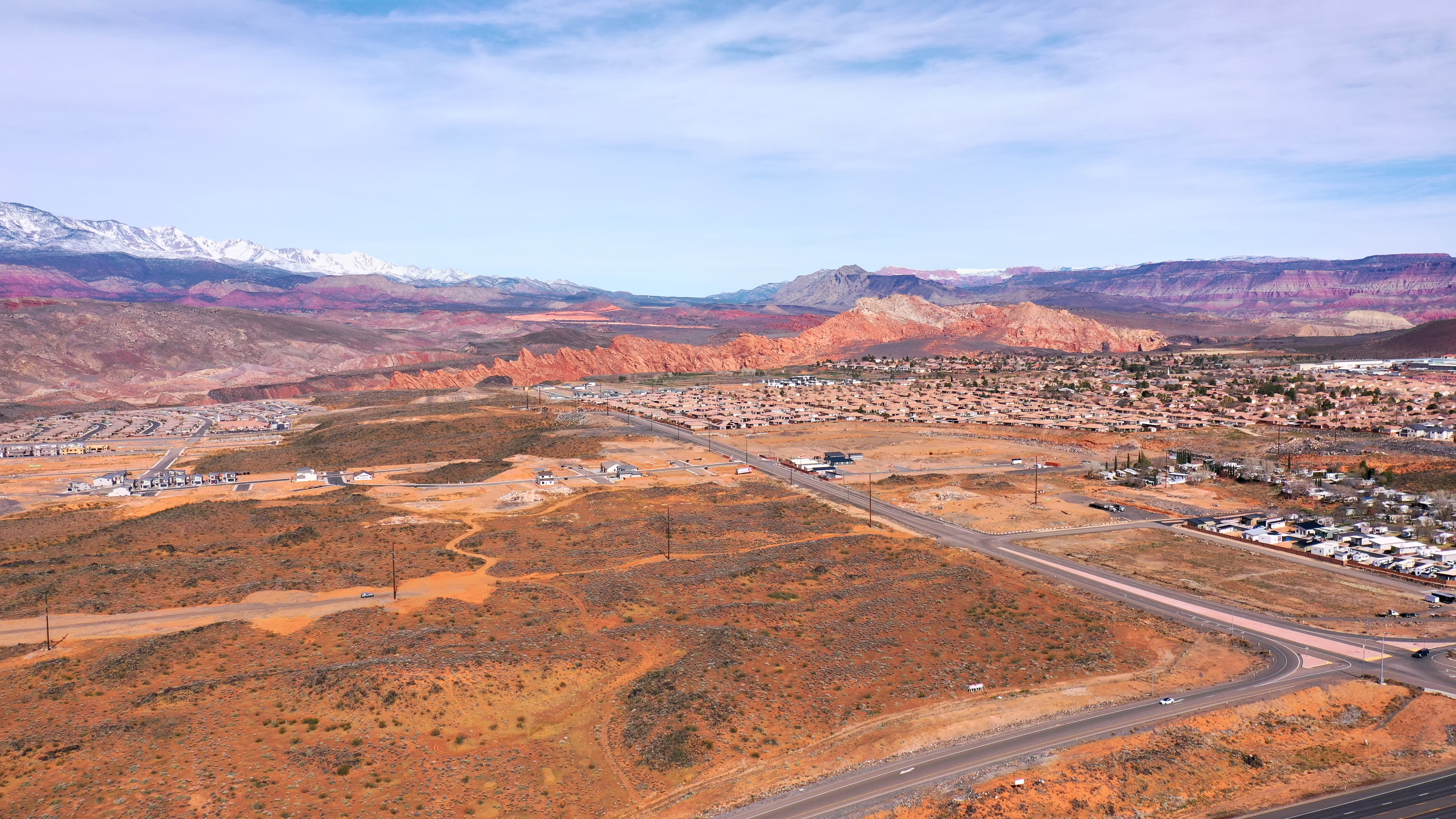Recently completed SR-9 and SR-7 intersection